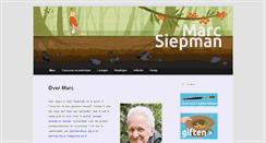 Desktop Screenshot of marcsiepman.nl